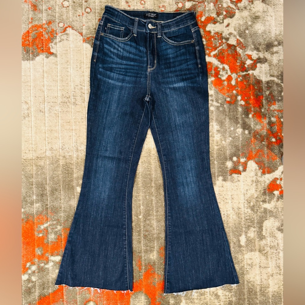 Judy Blue Flare Dark Wash Jeans